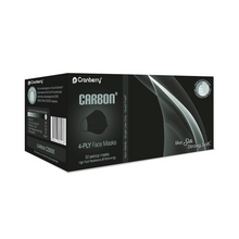 Load image into Gallery viewer, Carbon Black Earloop Mask - Box of 50