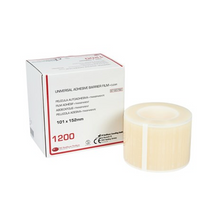 Load image into Gallery viewer, Barrier Film Clear adhesive universal 101x152mm - Box of 1200
