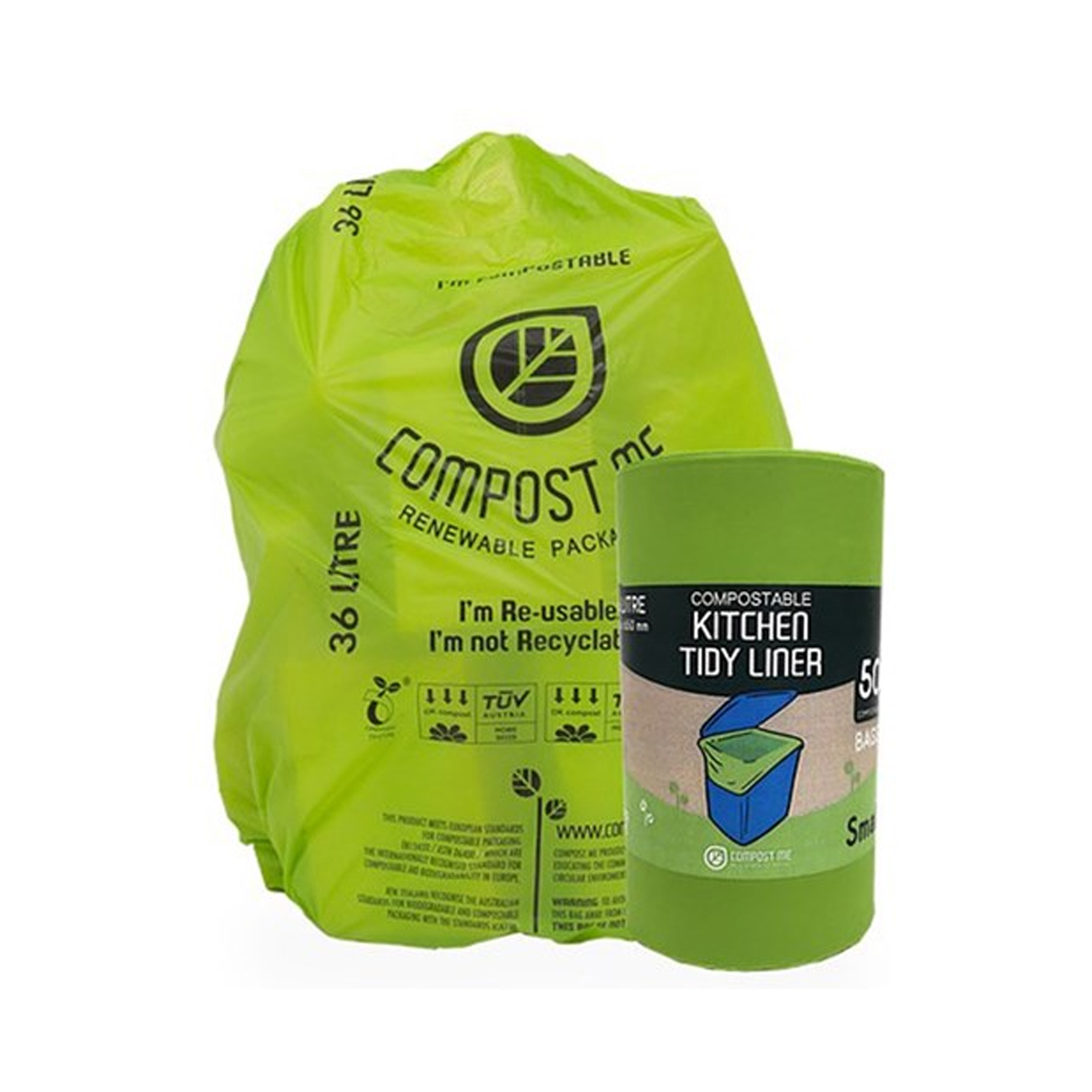 Compost Me Bin Liner 36L Kitchen Bin Liner DE Healthcare