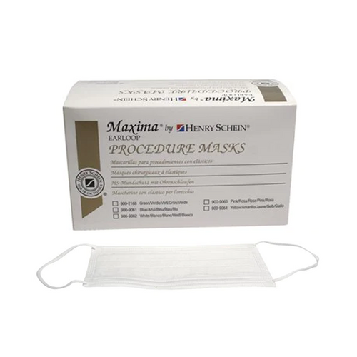 Maxima Earloop Masks - Level 2 - White - Box of 50