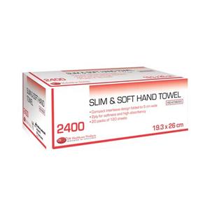 Paper Hand Towels - 19.3 x 26cm | Pack of 2400