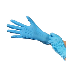 Load image into Gallery viewer, TGL Cover Pro Blue Nitrile Gloves X-Small Box 250