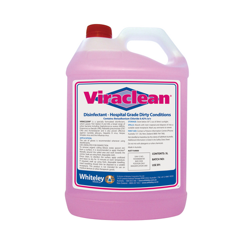 VIRACLEAN Hospital Grade Disinfectant 5L
