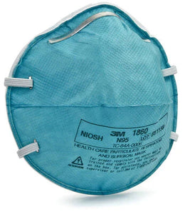 3M™ N95 Healthcare BioAerosol Respirator 1860 - Box of 20