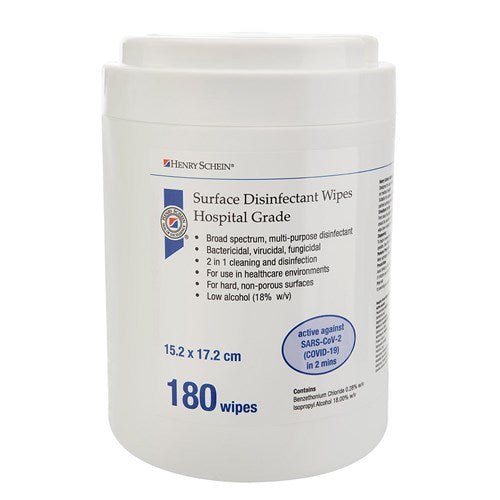 Low Alcohol Disinfectant Wipes